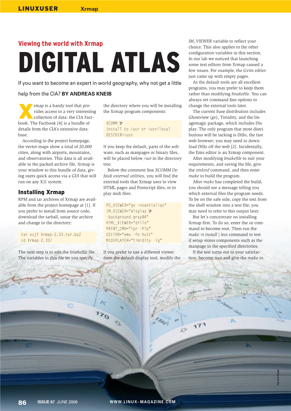 DIGITAL ATLAS Few Issues