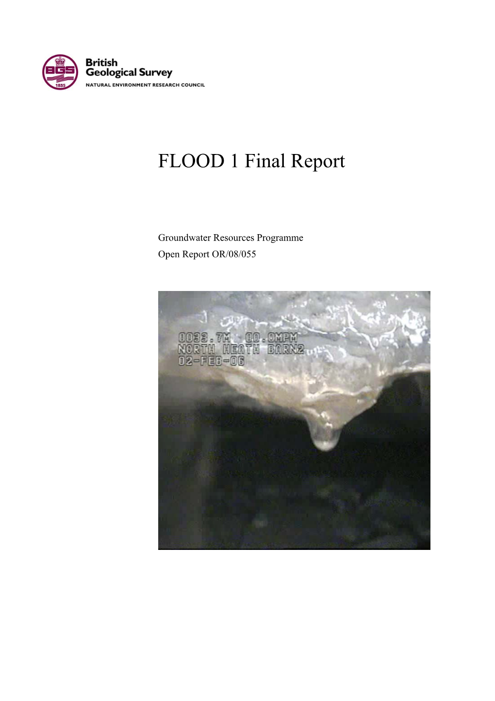 FLOOD 1 Final Report