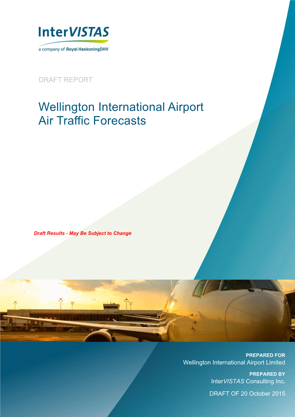 Wellington International Airport Air Traffic Forecasts