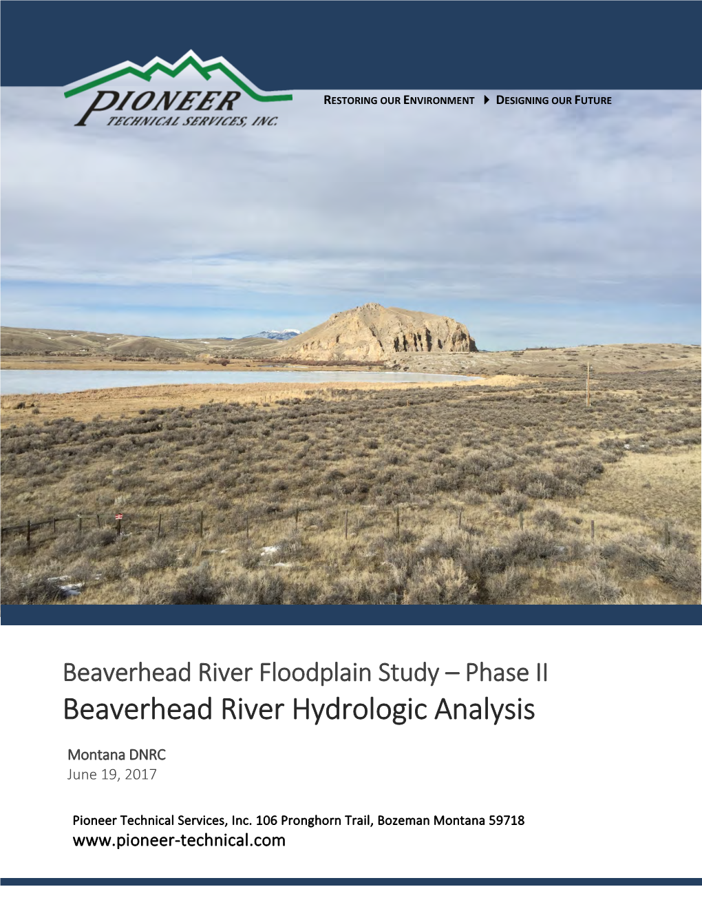 Beaverhead River Hydrologic Analysis