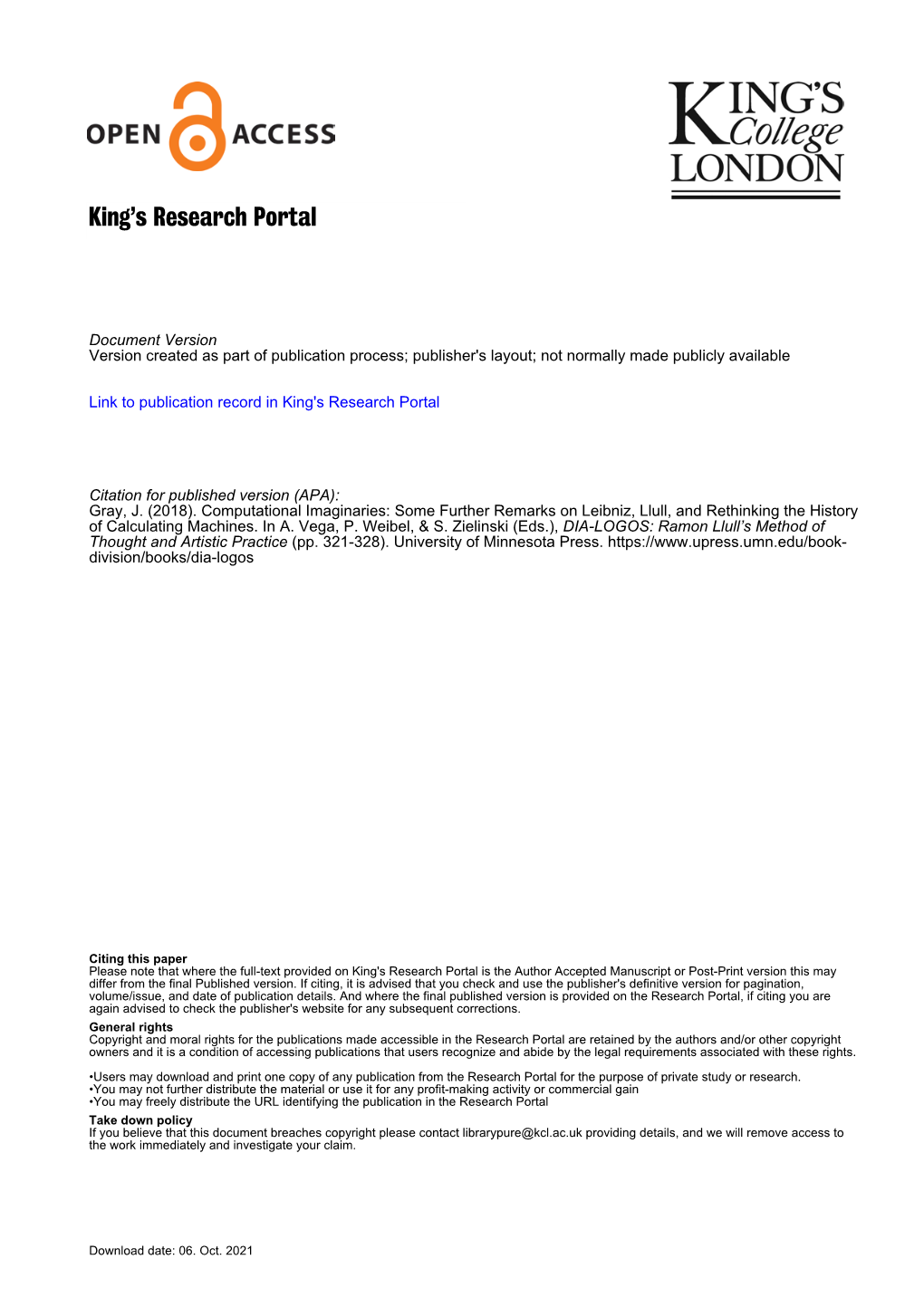 King's Research Portal