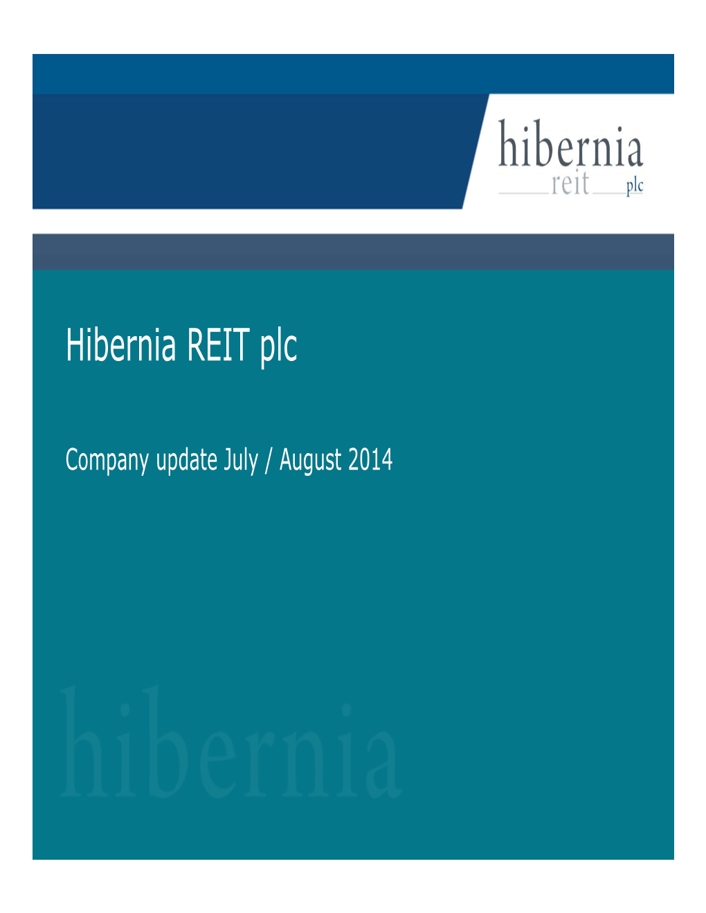 Hibernia REIT Plc