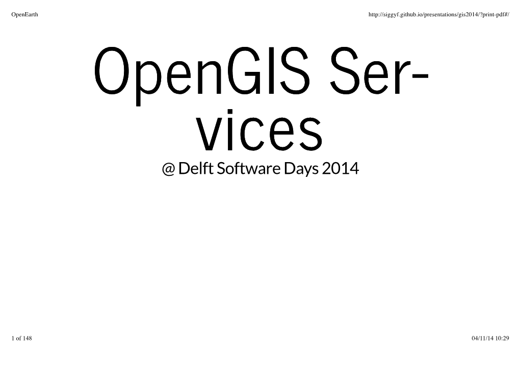 @ Delft Software Days 2014