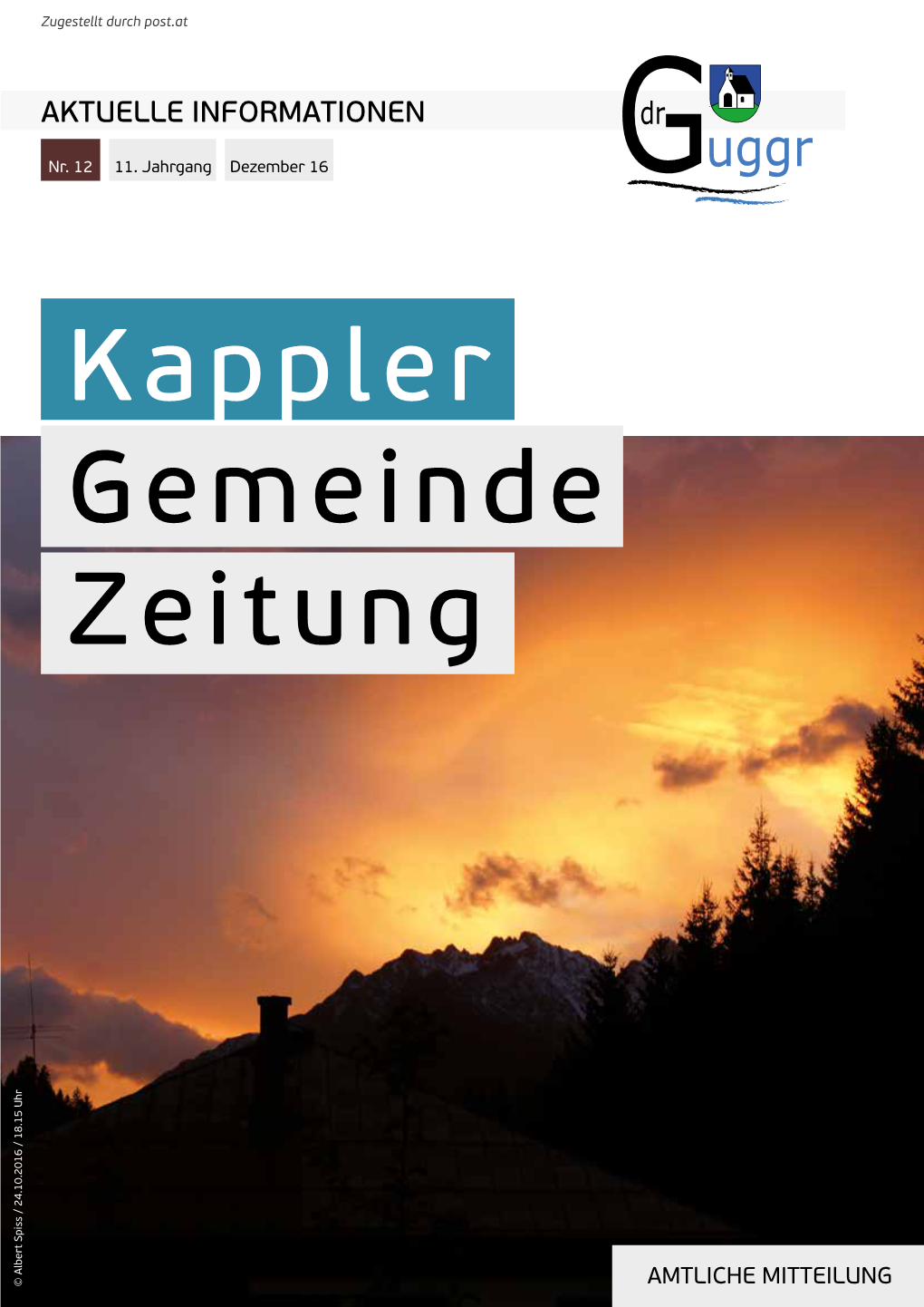 Kappler Gemeinde Zeitung