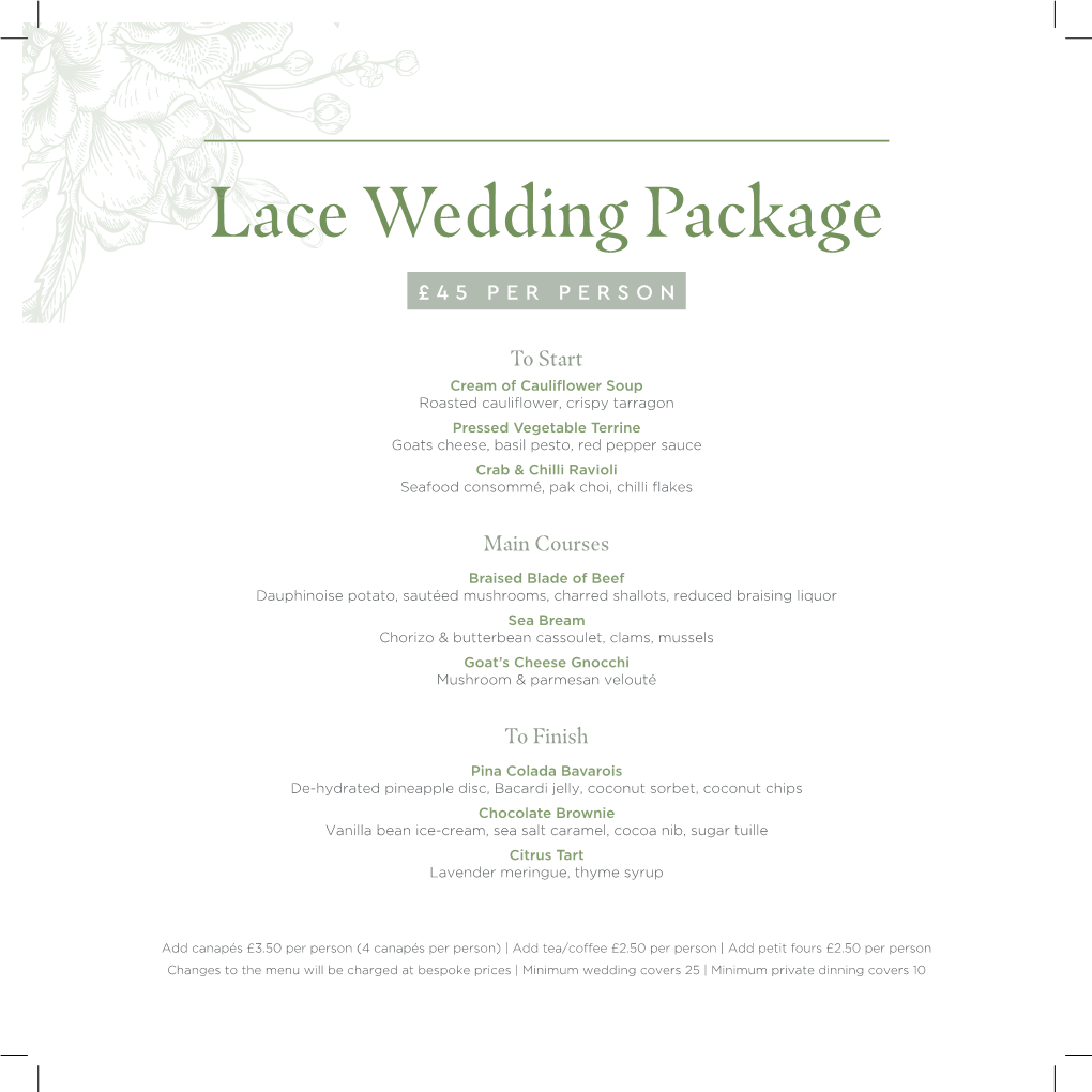 Wedding Packages