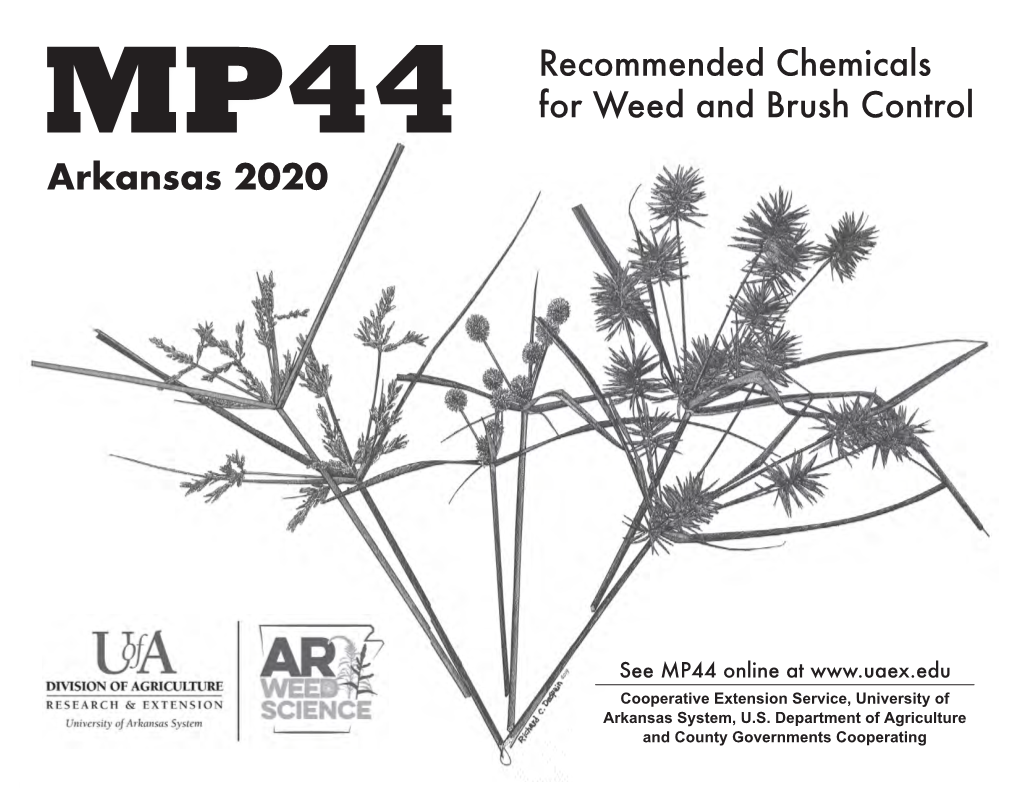 Recommended Chemicals for Weed and Brush Control MP44