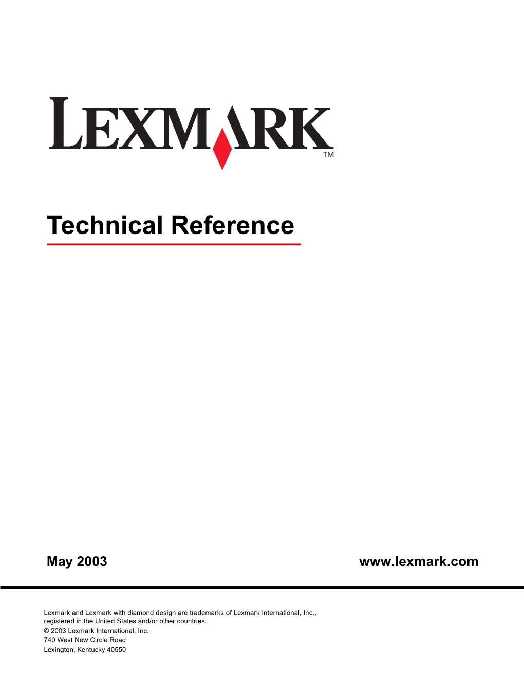 Technical Reference