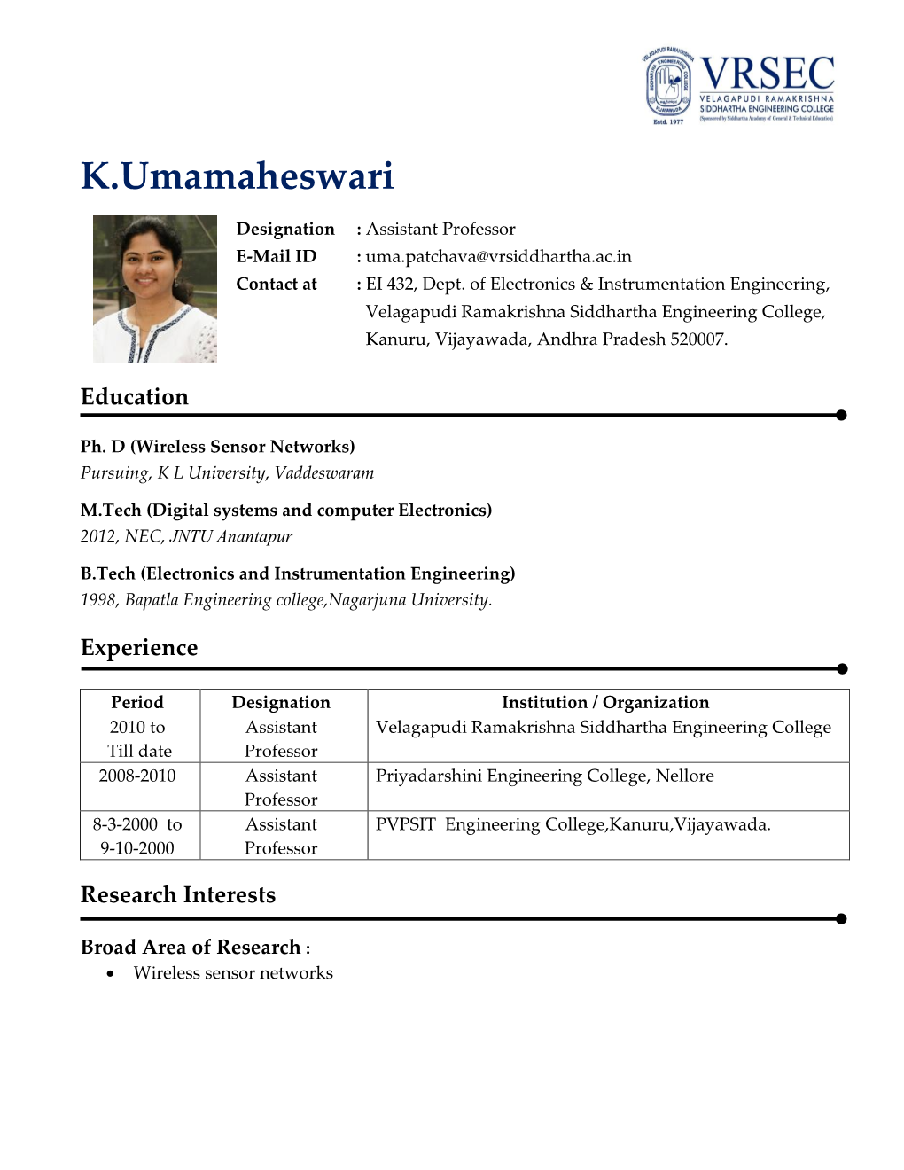 K.Umamaheswari