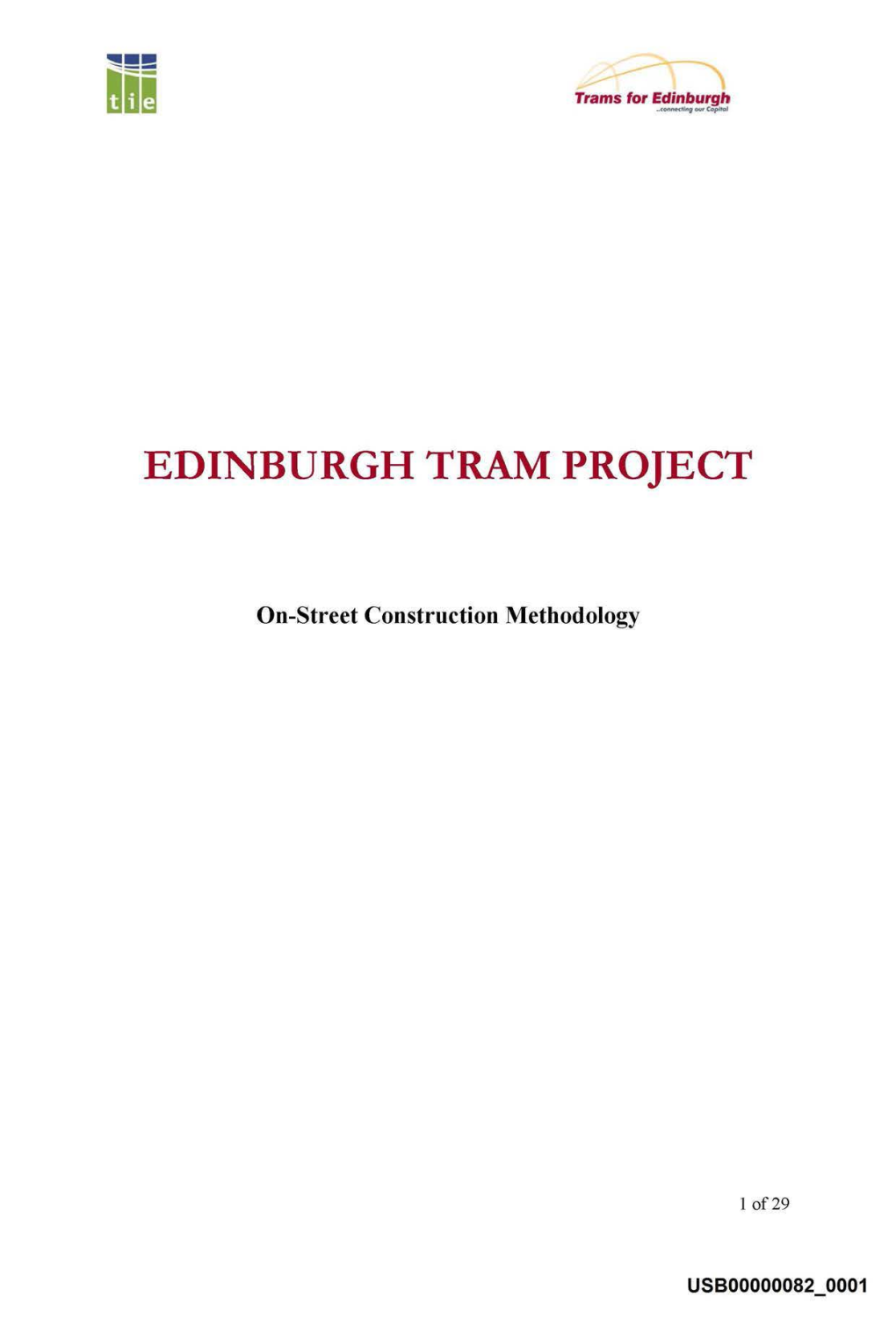 Edinburgh Tram Project