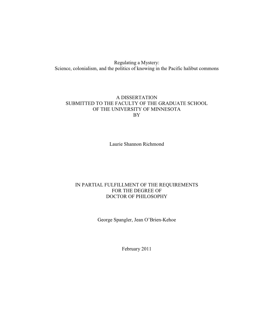 A Brief History of Alaska Natives and Natural Resource Claims