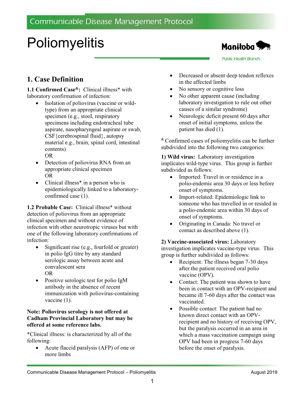 Poliomyelitis.Pdf