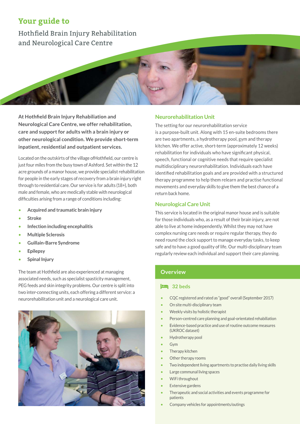 Your Guide to Hothfield Brain Injury Rehabilitation and Neurological Care Centre