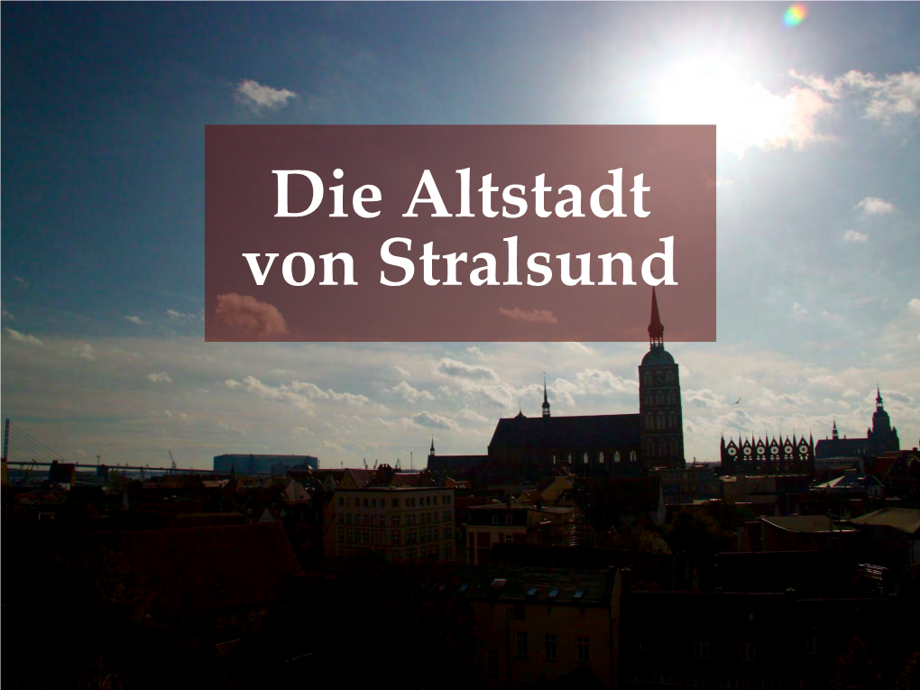 Stadtführer Stralsund