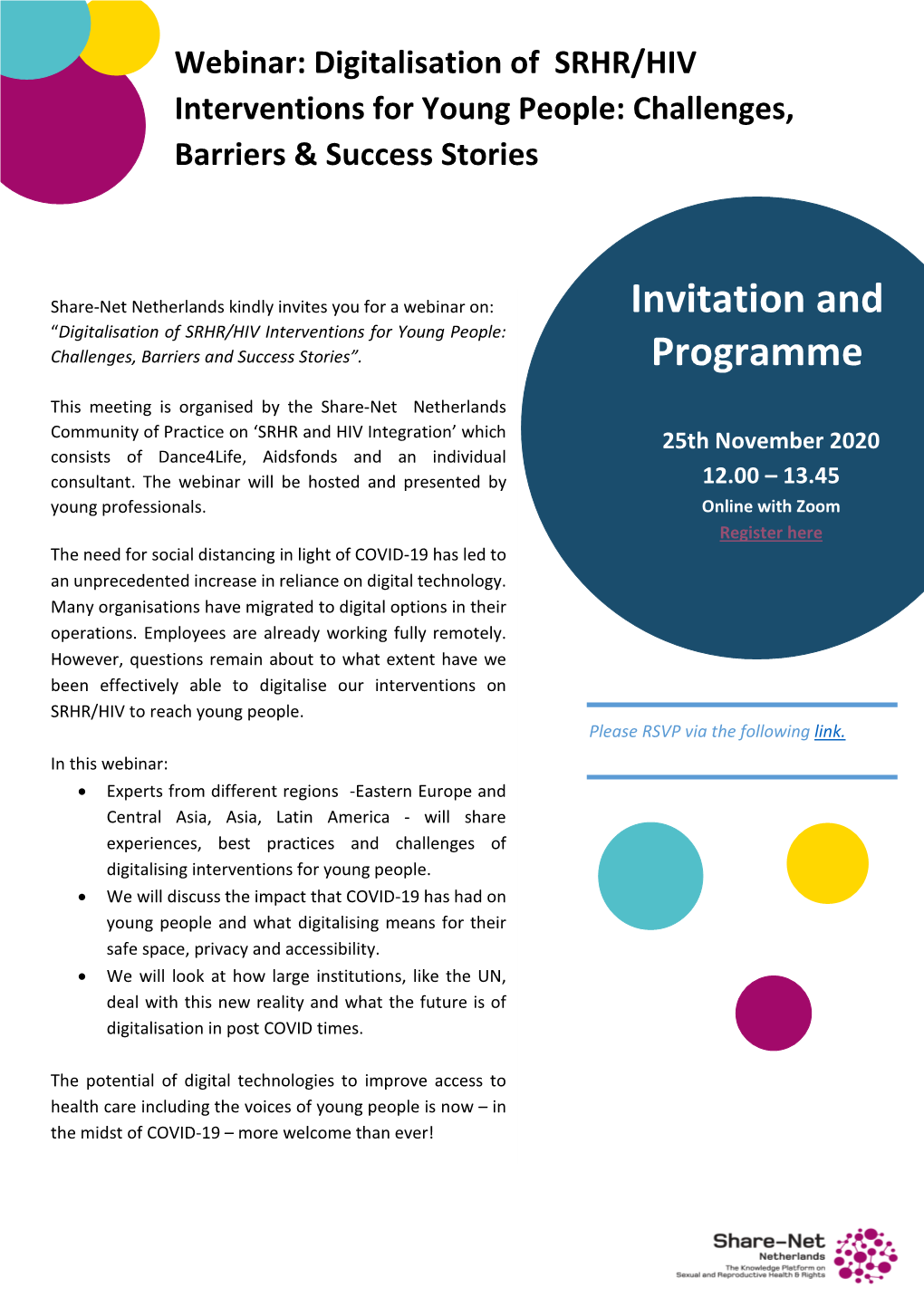 Invitation and Programme