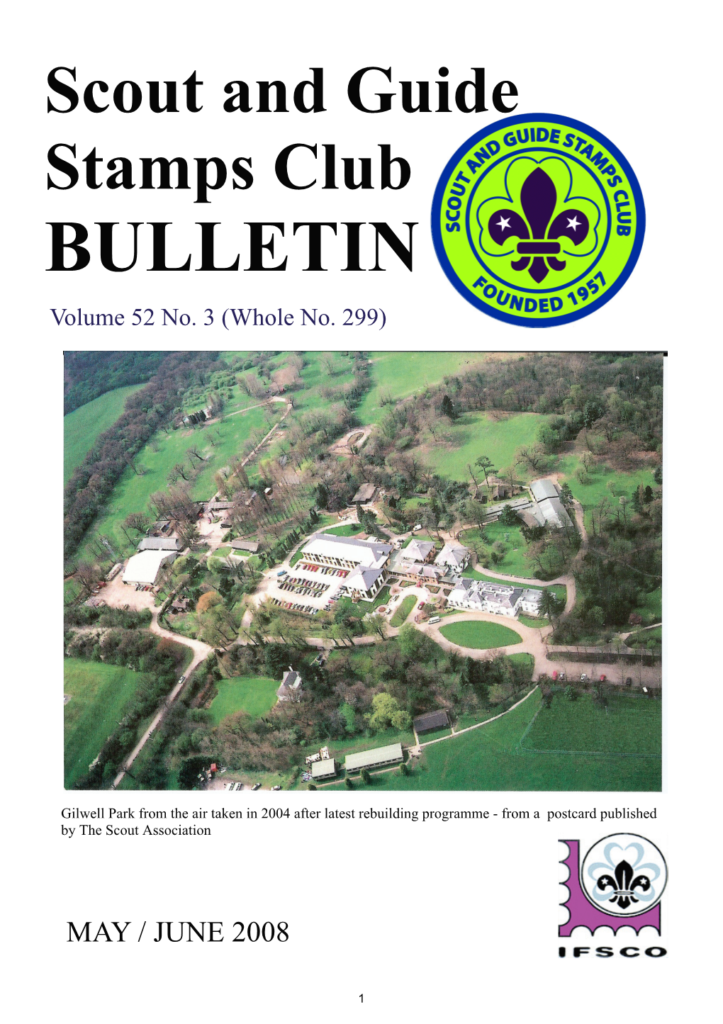 Scout and Guide Stamps Club BULLETIN #299