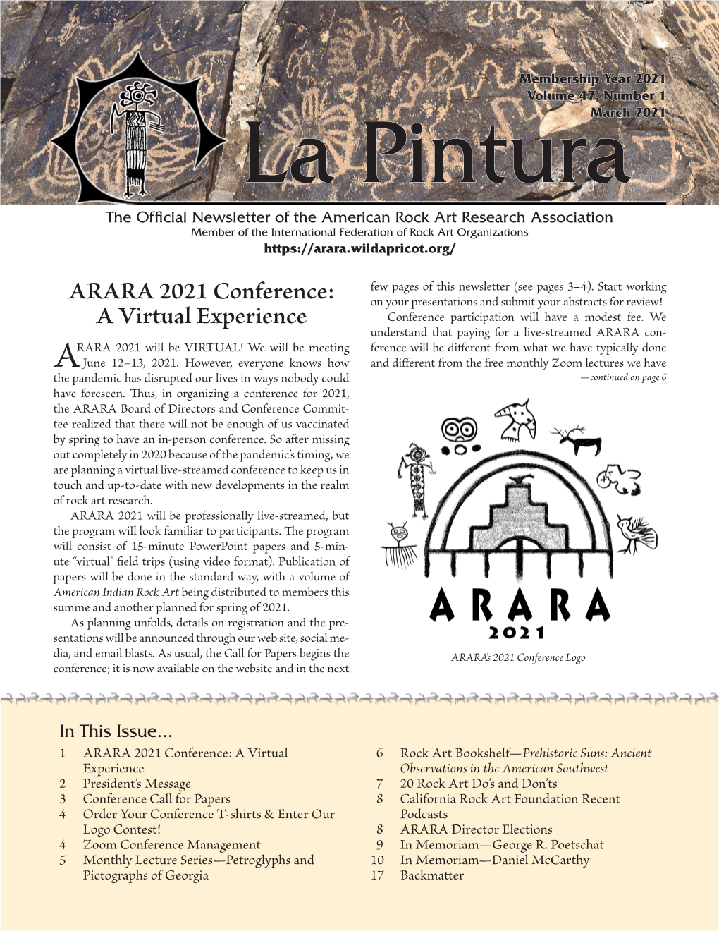 ARARA 2021 Conference: a Virtual Experience
