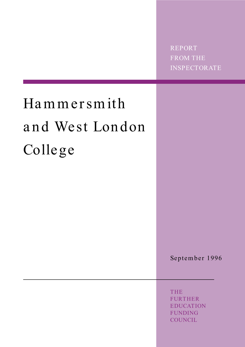 Hammersmith and West London College