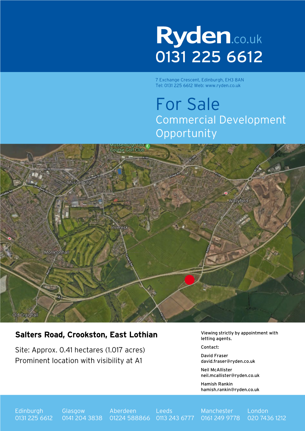 For Sale Commercial Development Opportunity