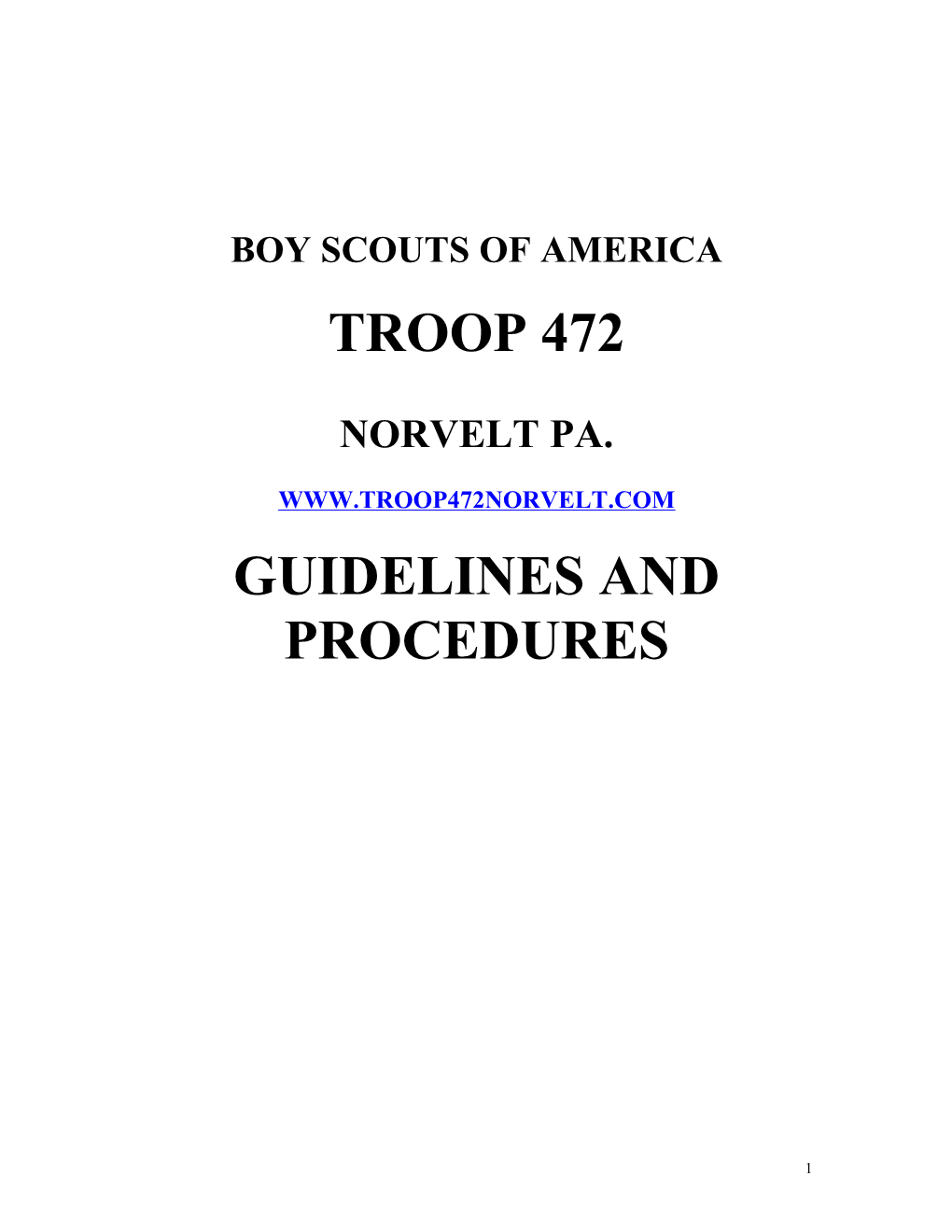 Boy Scouts of America s1