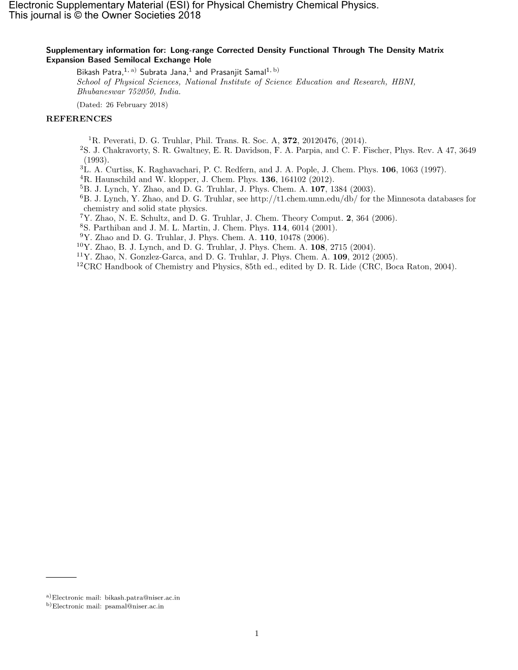 Electronic Supplementary Material (ESI) for Physical Chemistry Chemical Physics