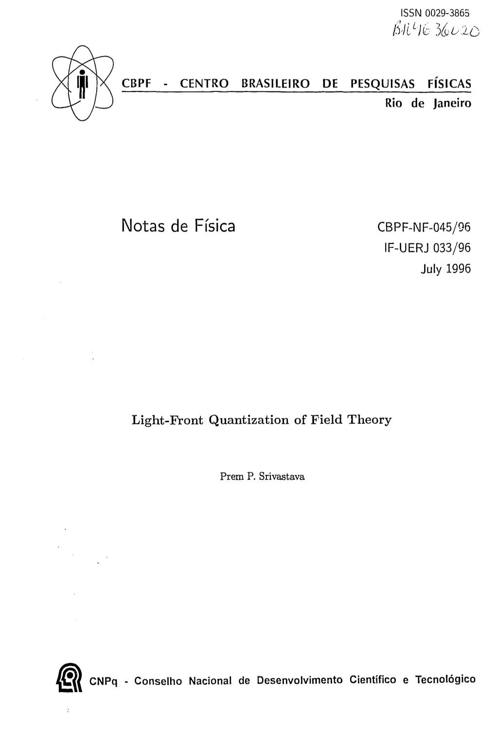 Light-Front Quantization of Field Theory
