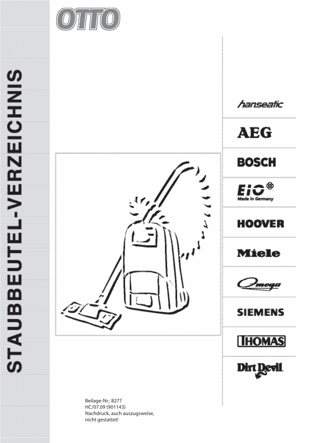 Staubbeutel-Verzeichnis OTTO.Indd