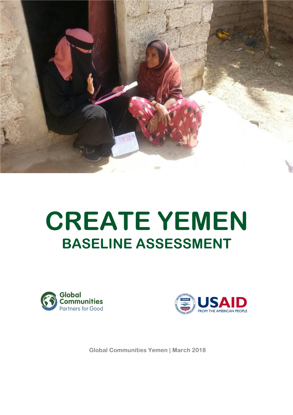 Create Yemen Baseline Assessment