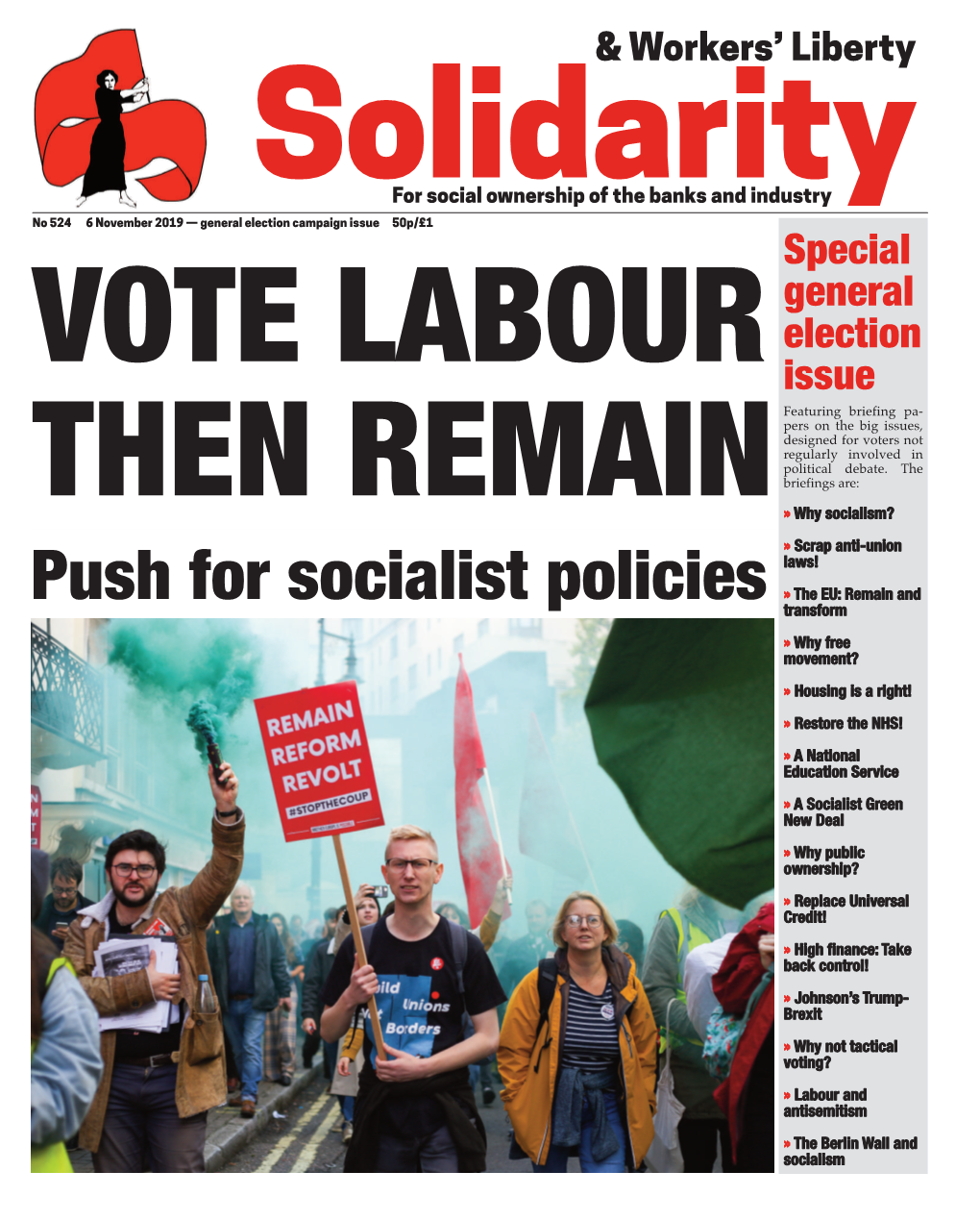 Push for Socialist Policies