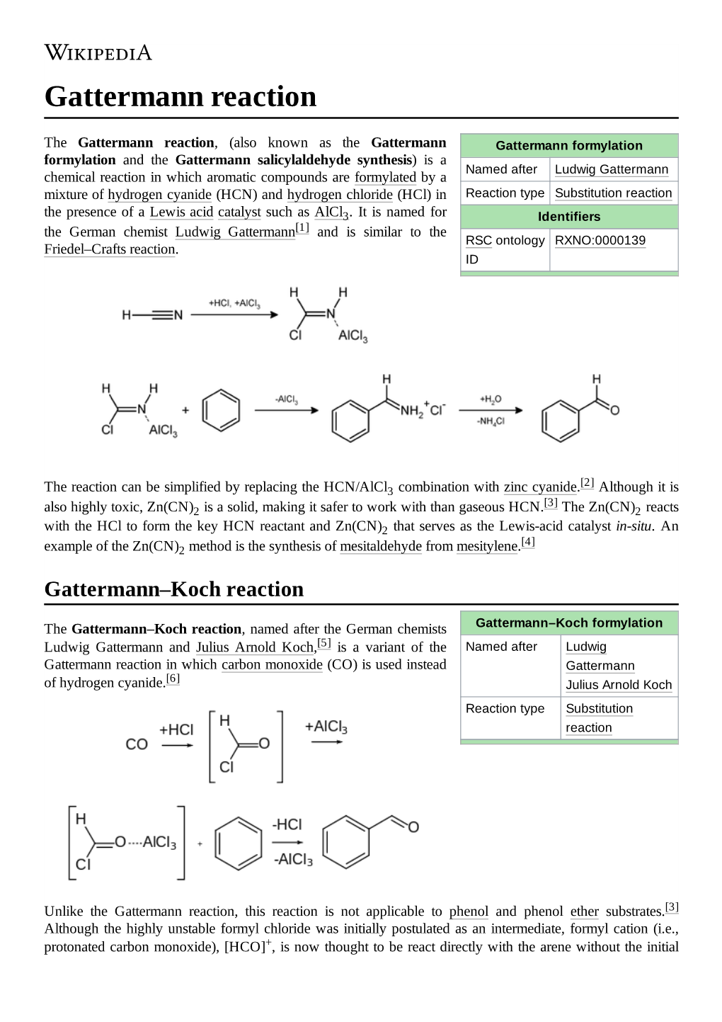 Gattermann Reaction