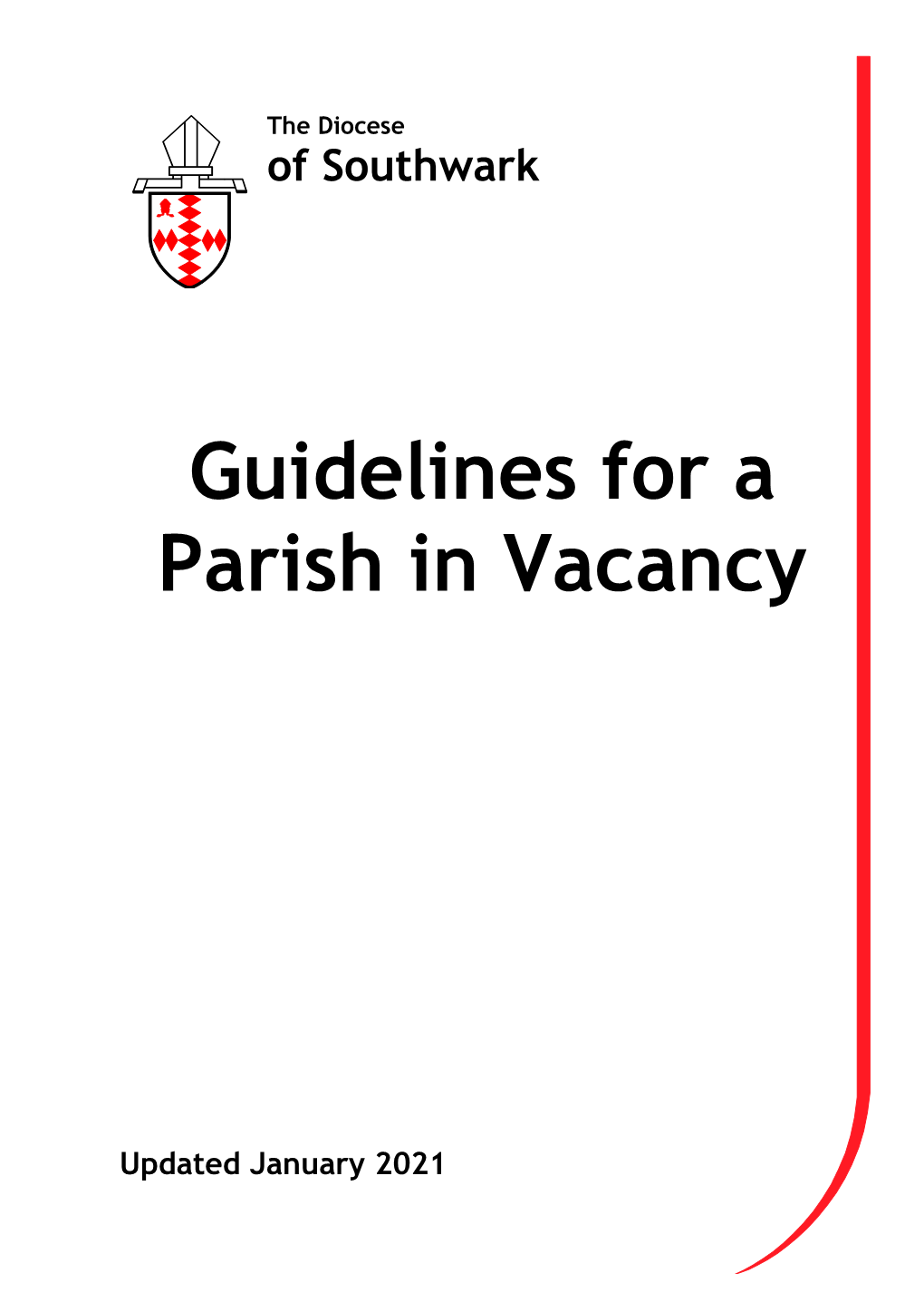 Guidelines for a Parish in Vacancy