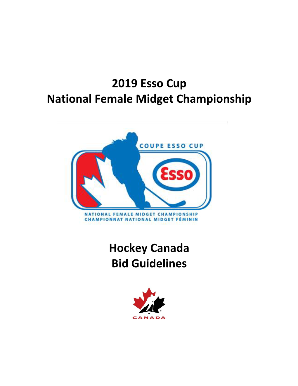 2019 Esso Cup National Female Midget Championship