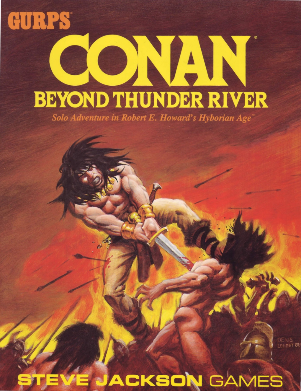 GURPS Classic Conan Beyond Thunder River