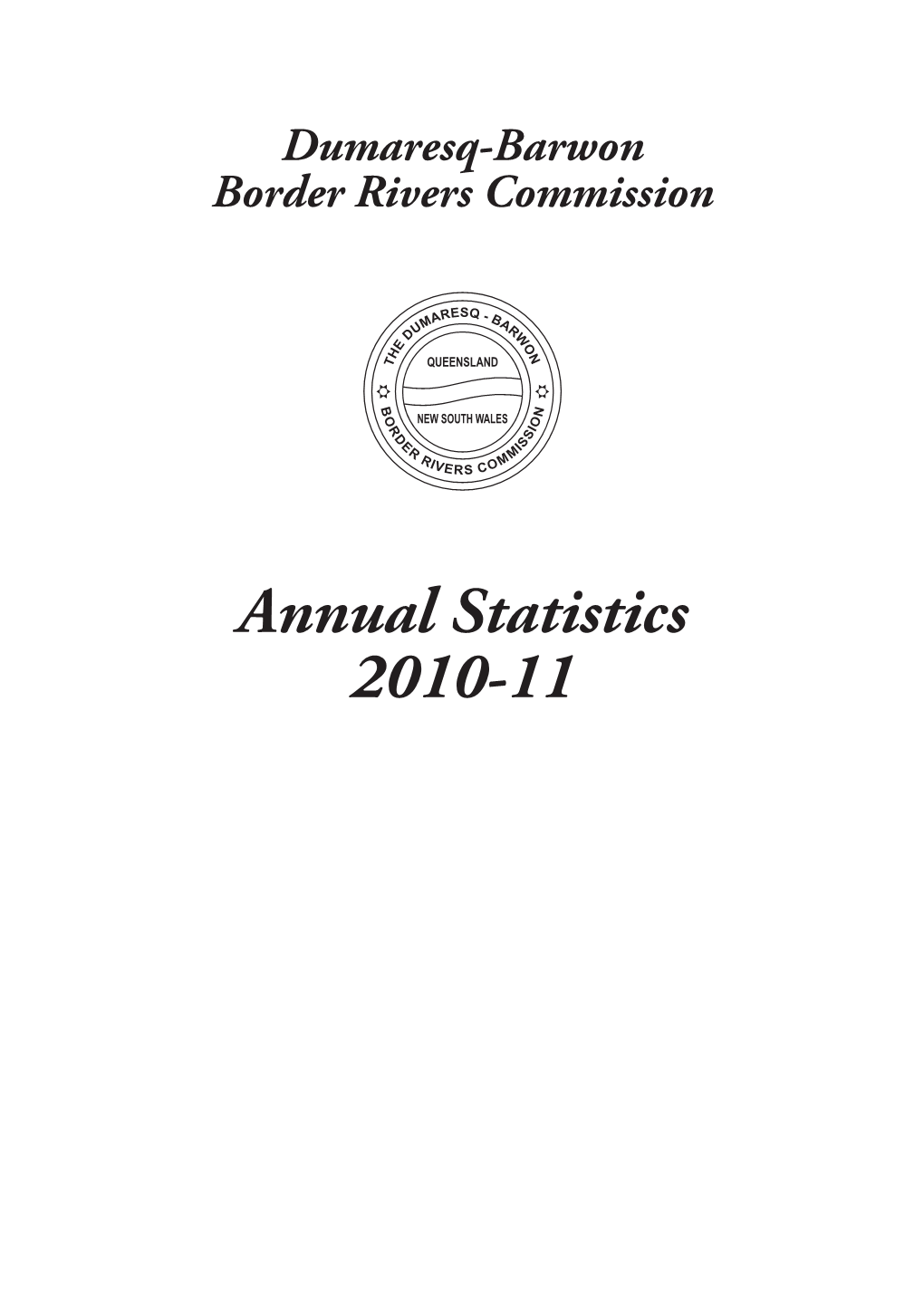 2010-11 Annual Statistics CONTENTS