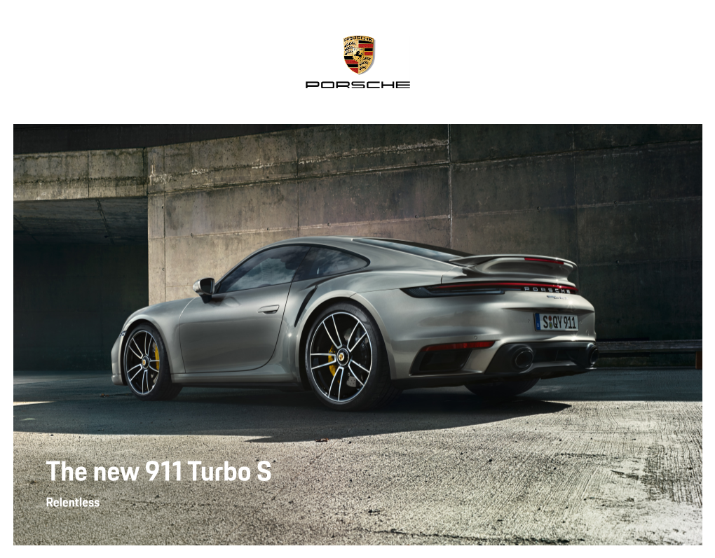 911 Turbo S Brochure