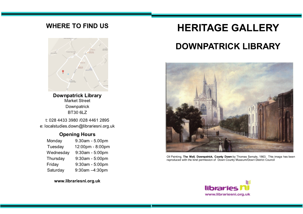 Heritage Gallery Downpatrick Library