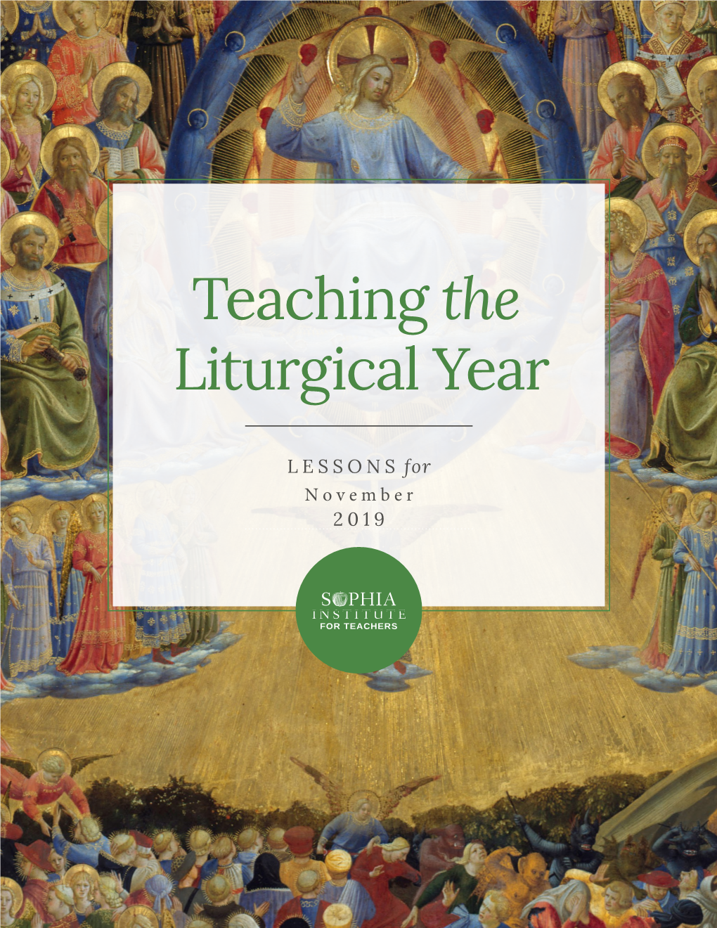 Teaching the Liturgical Year Middle and Upper Lessons