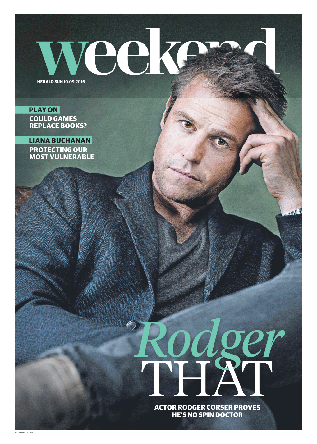 Actor Rodger Corser Proves He's No Spin Doctor Play On