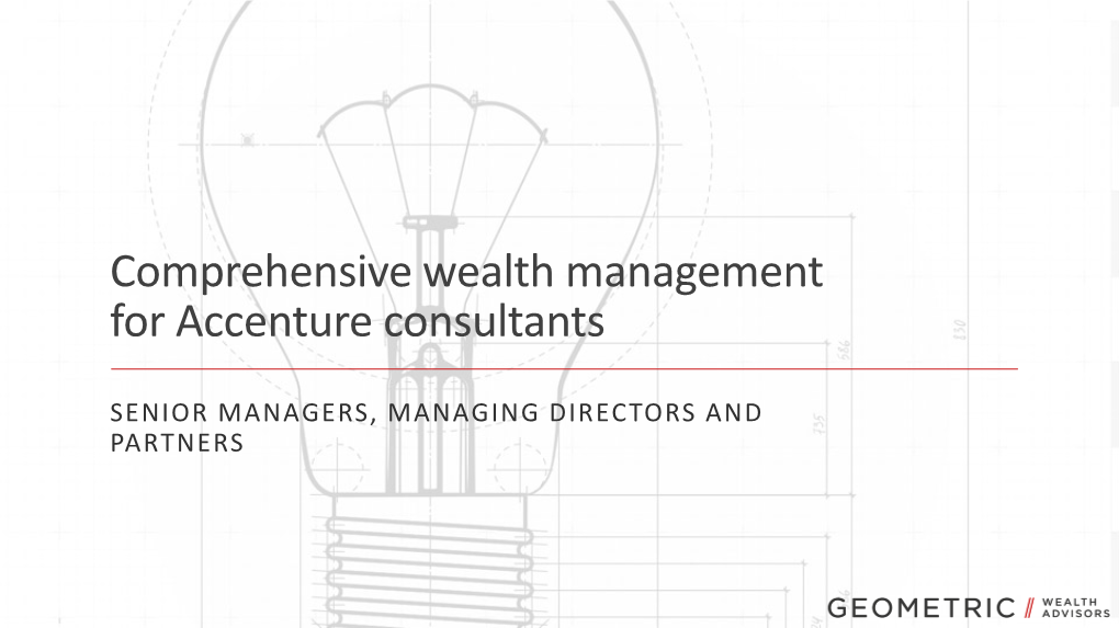 Geometric's Comprehensive Wealth Management for Accenture