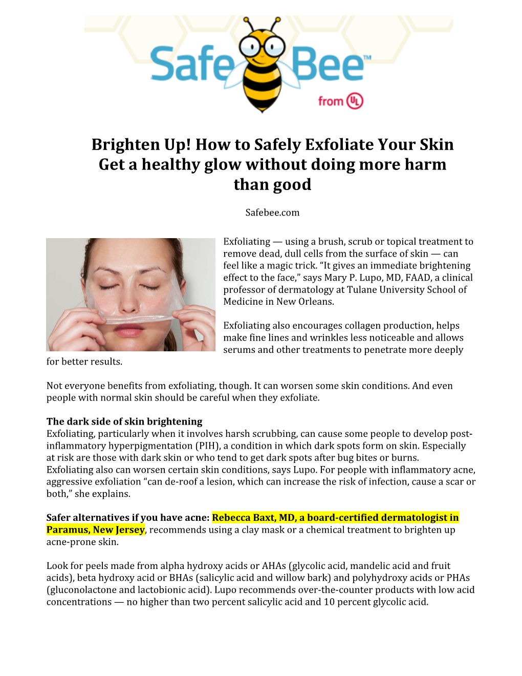 How to Safely Exfoliate Your Skin Get a Healthy Glow Without Doing More Harm Than Good