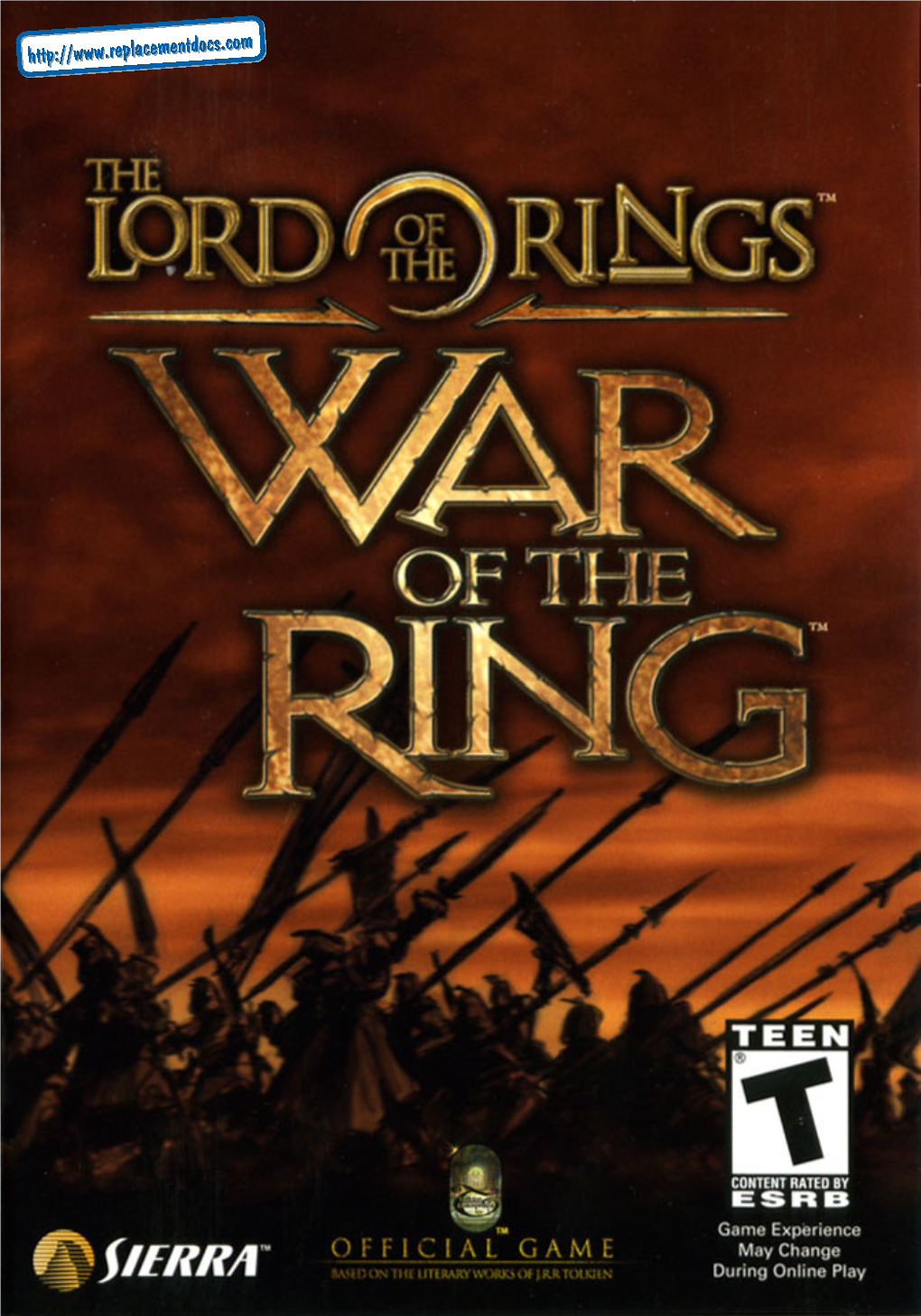 The Lord of the Rings: War of the Ring Manual