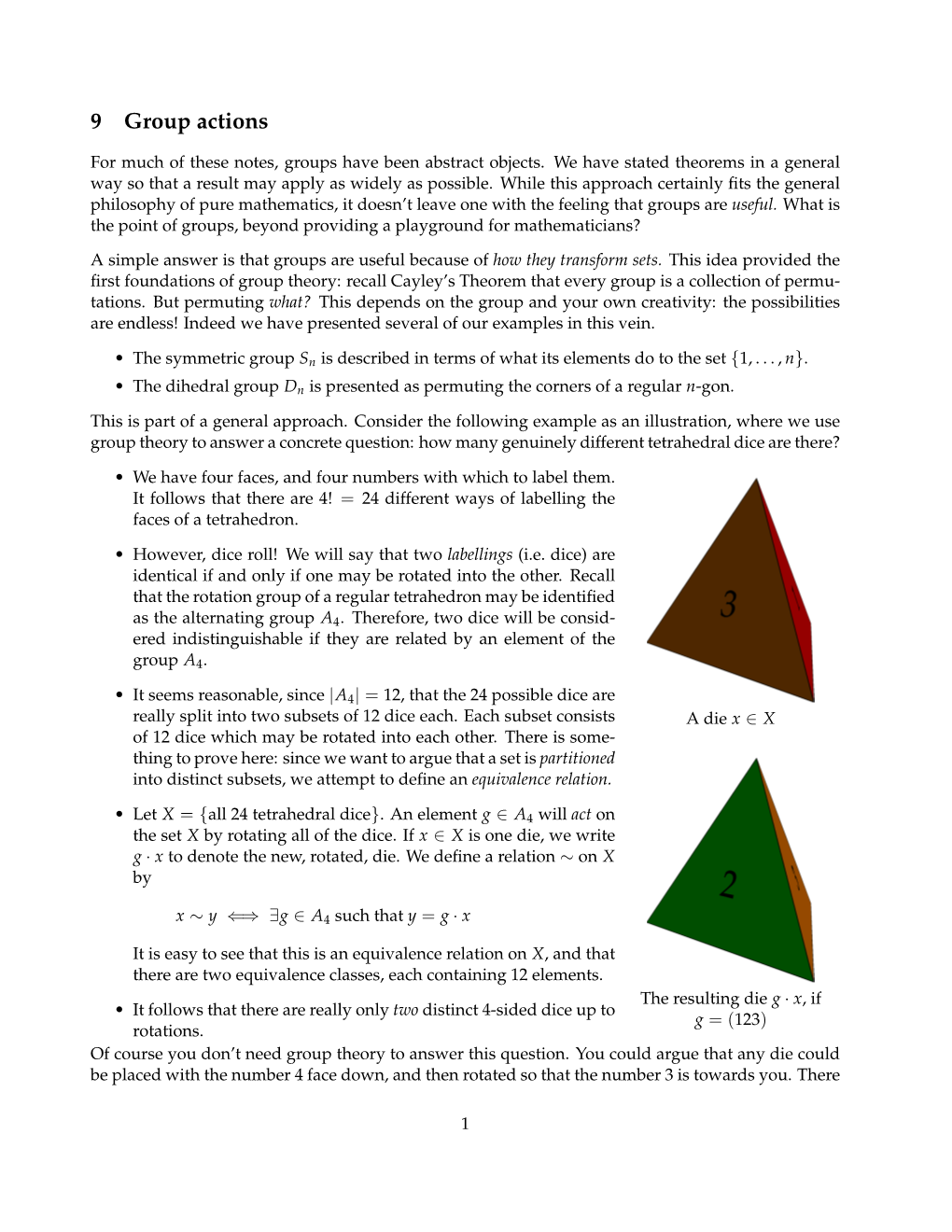 Group Actions