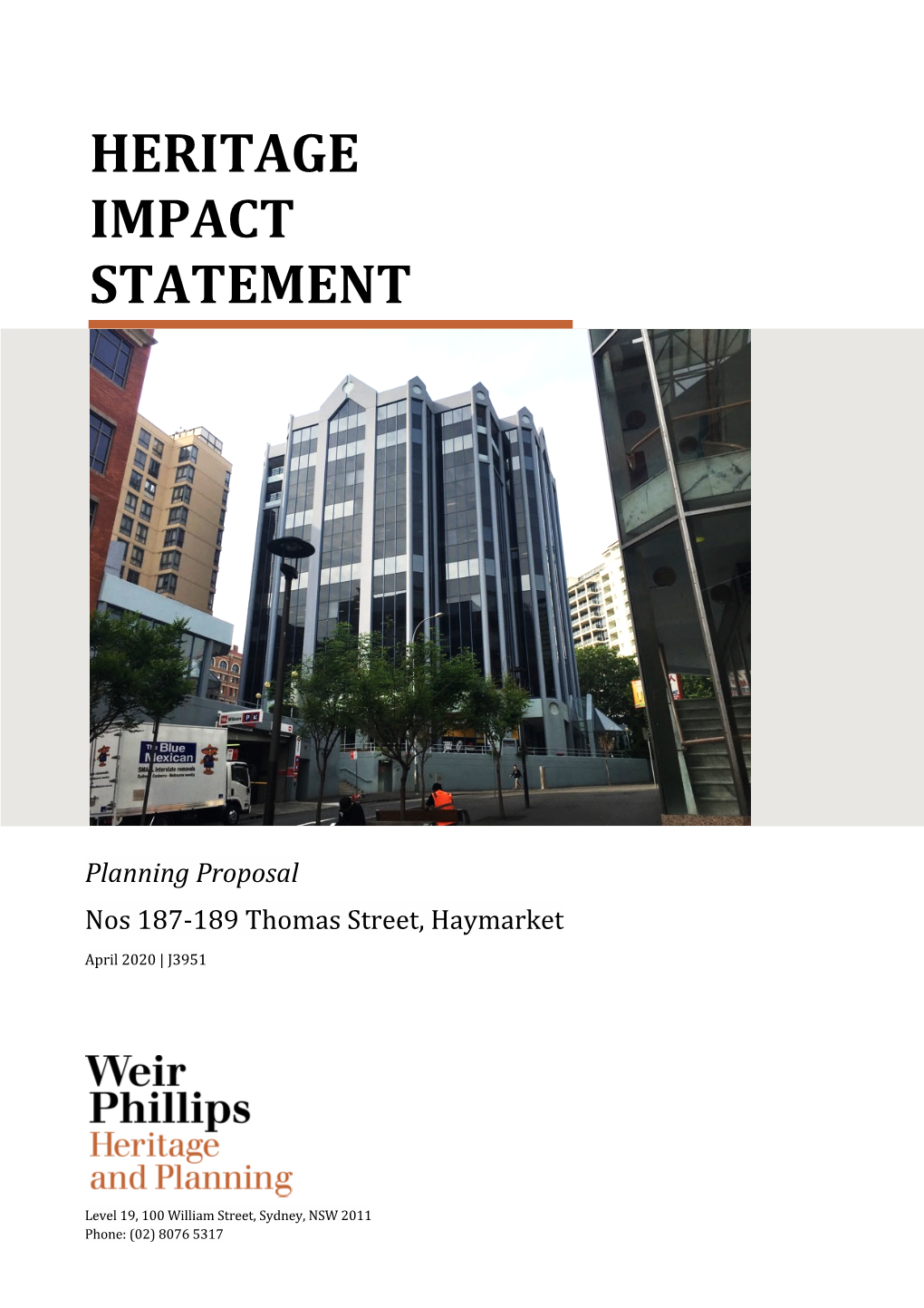 Heritage Impact Statement