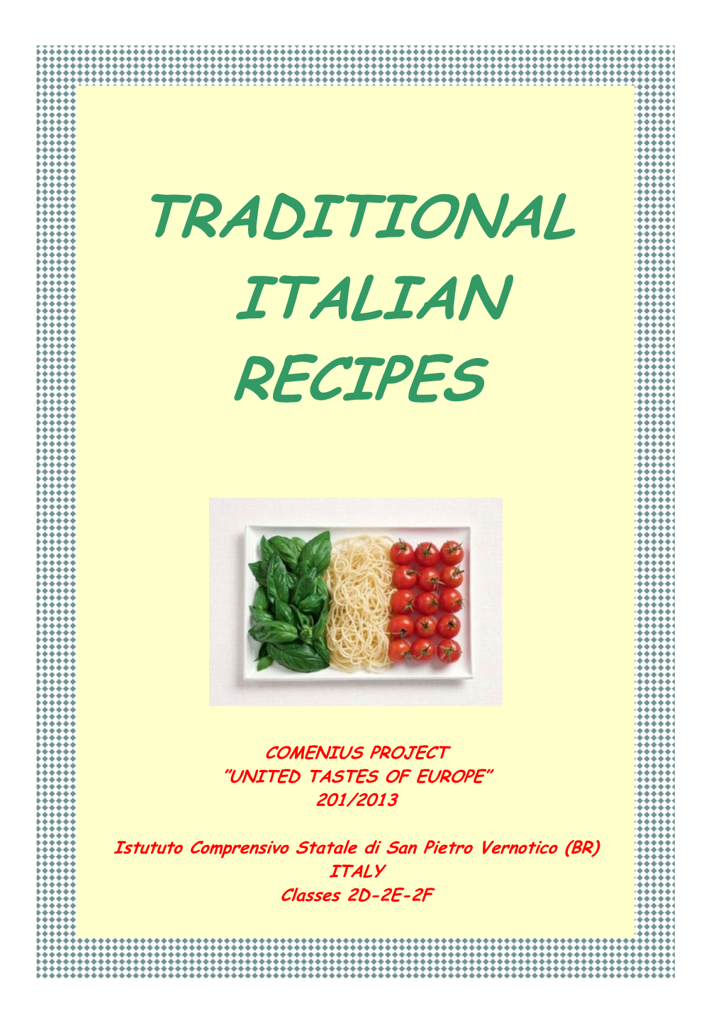 Traditional Italian Recipes