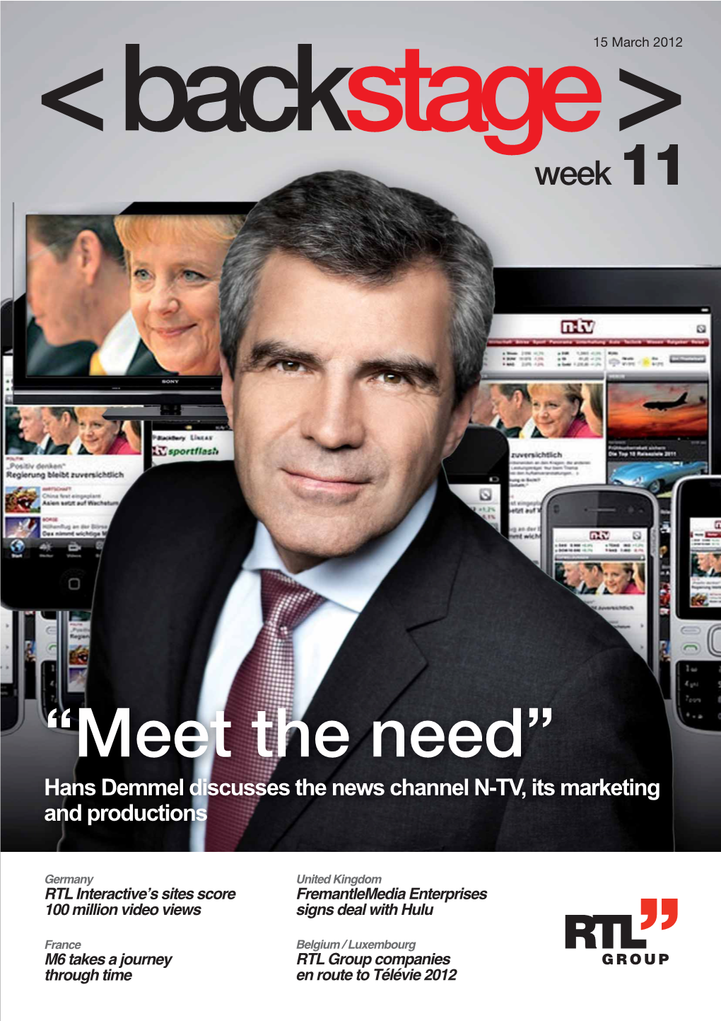 “Meet the Need” Hans Demmel Discusses the News Channel N-TV, Its Marketing and Productions
