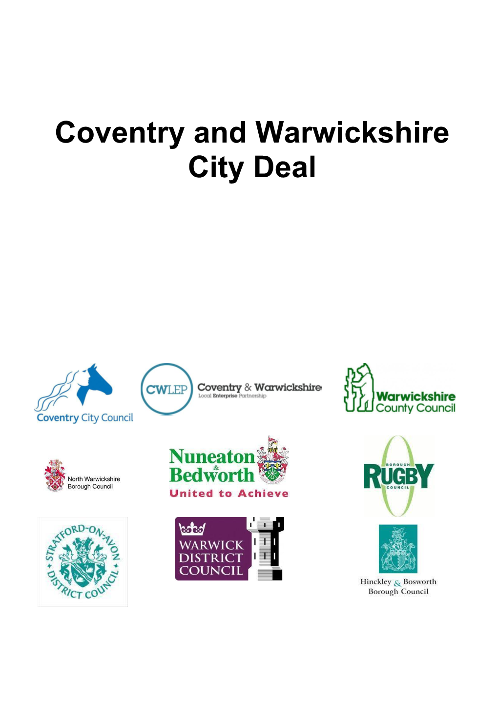 Coventry and Warwickshire City Deal