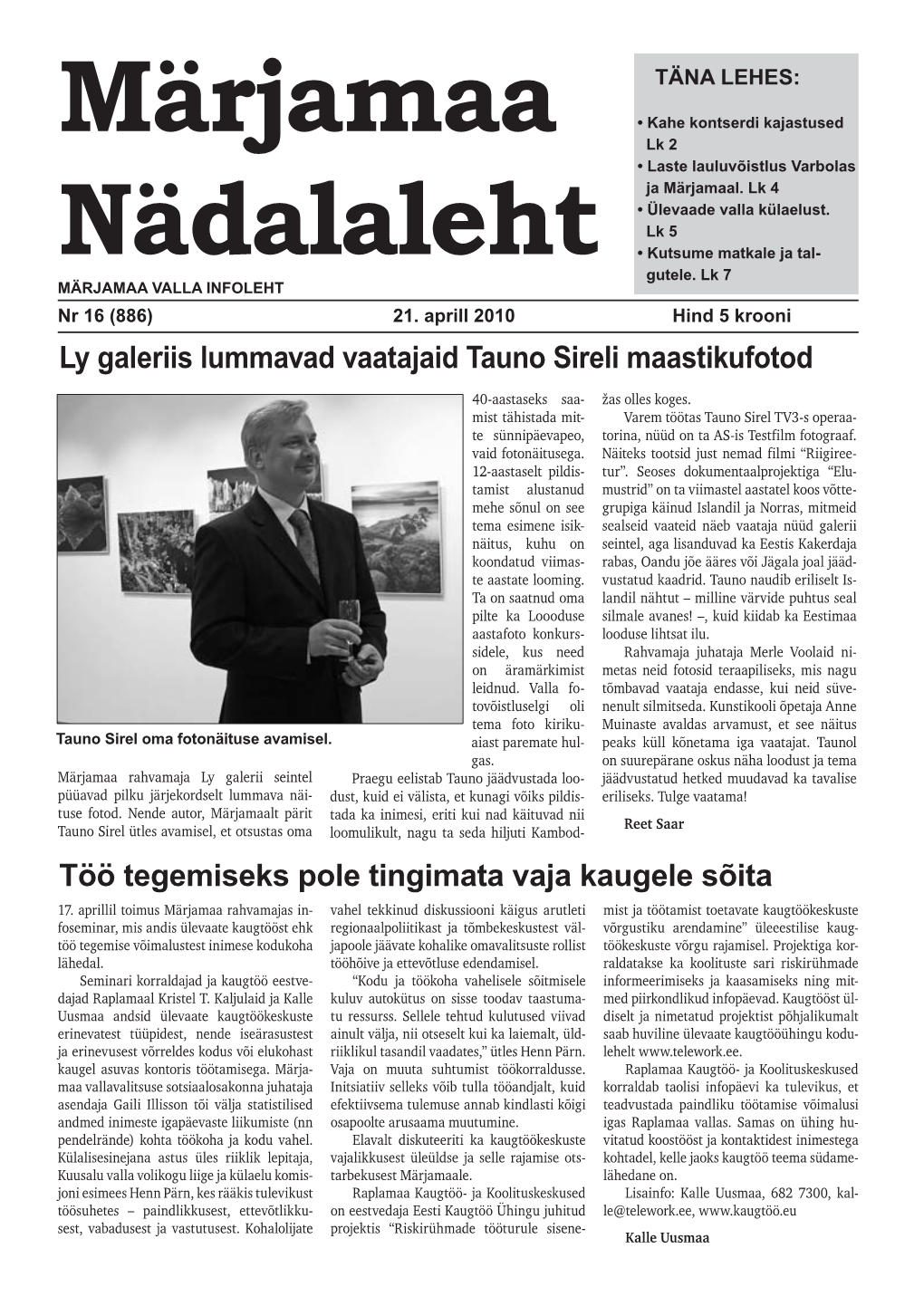 Märjamaa Nädalaleht 21