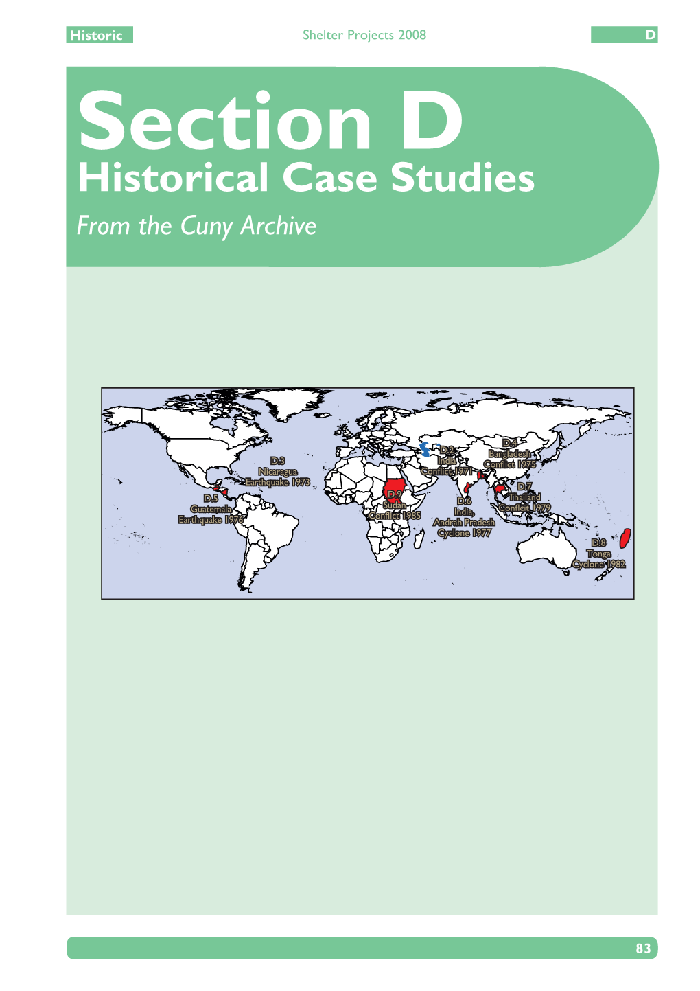 Historical Case Studies from the Cuny Archive