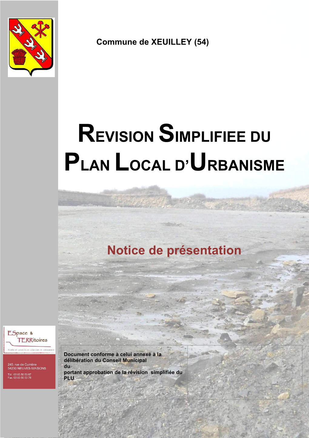 Revision Simplifiee Du Plan Local D'urbanisme