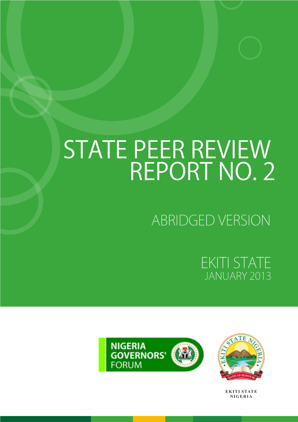 Ekiti State Peer Review Report
