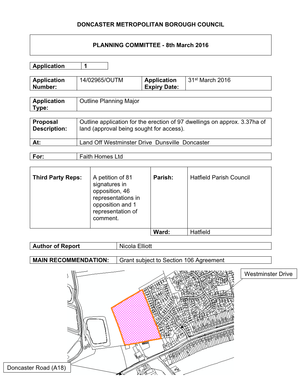 Doncaster Metropolitan Borough Council Planning